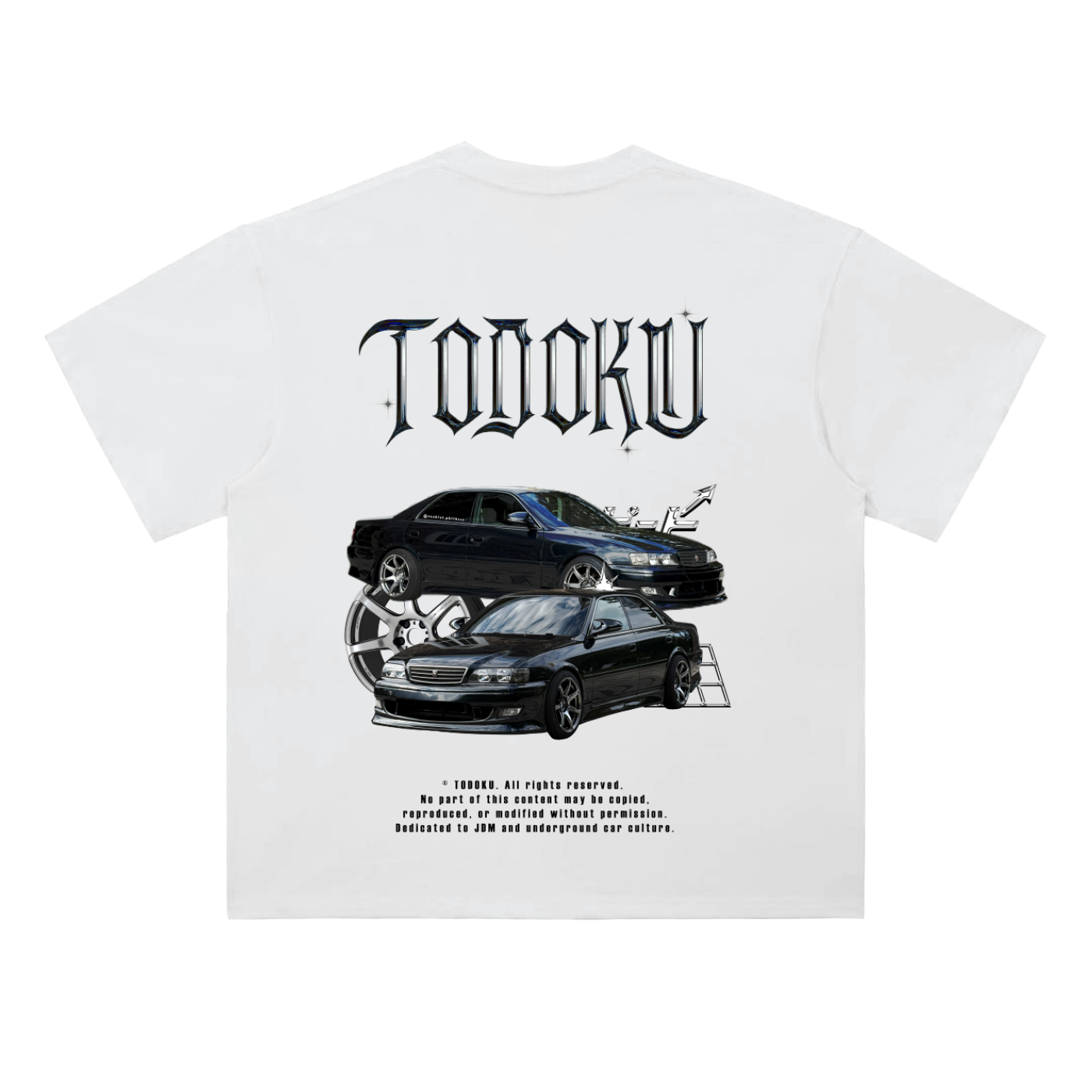 Chaser JZX100 T-shirt WHITE